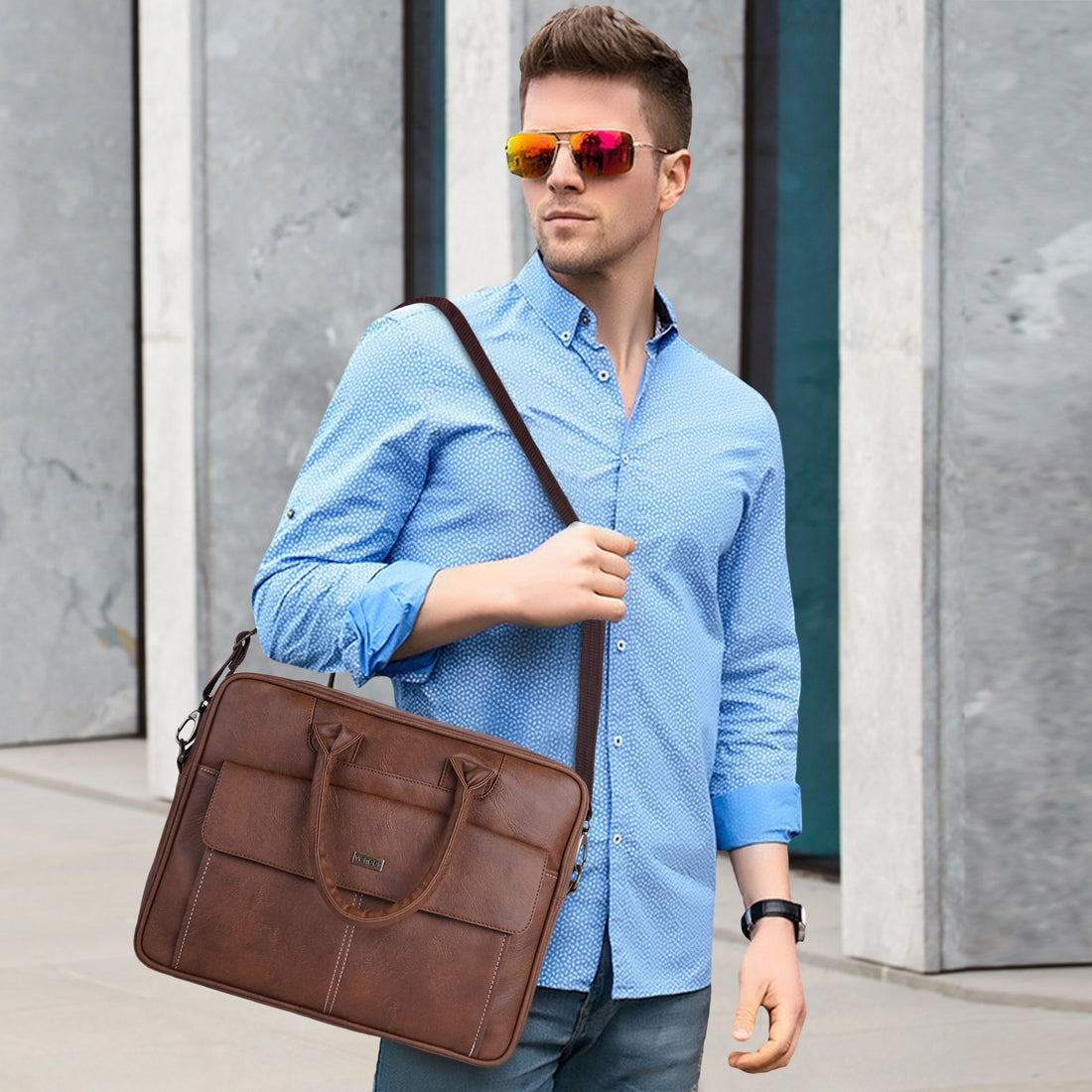 The Modulus Laptop Messenger Bag