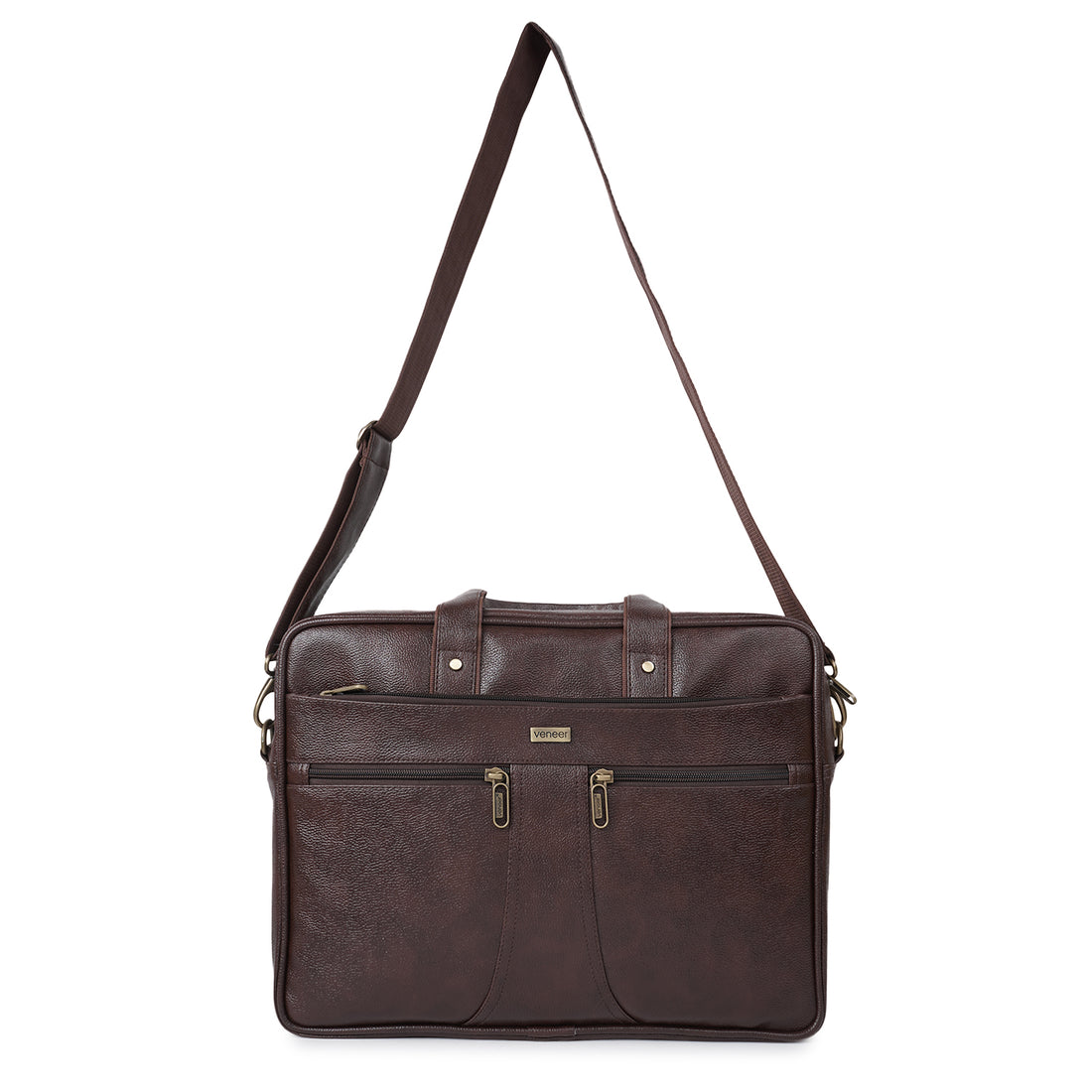 The Zenith Laptop Messenger Bag - veneer