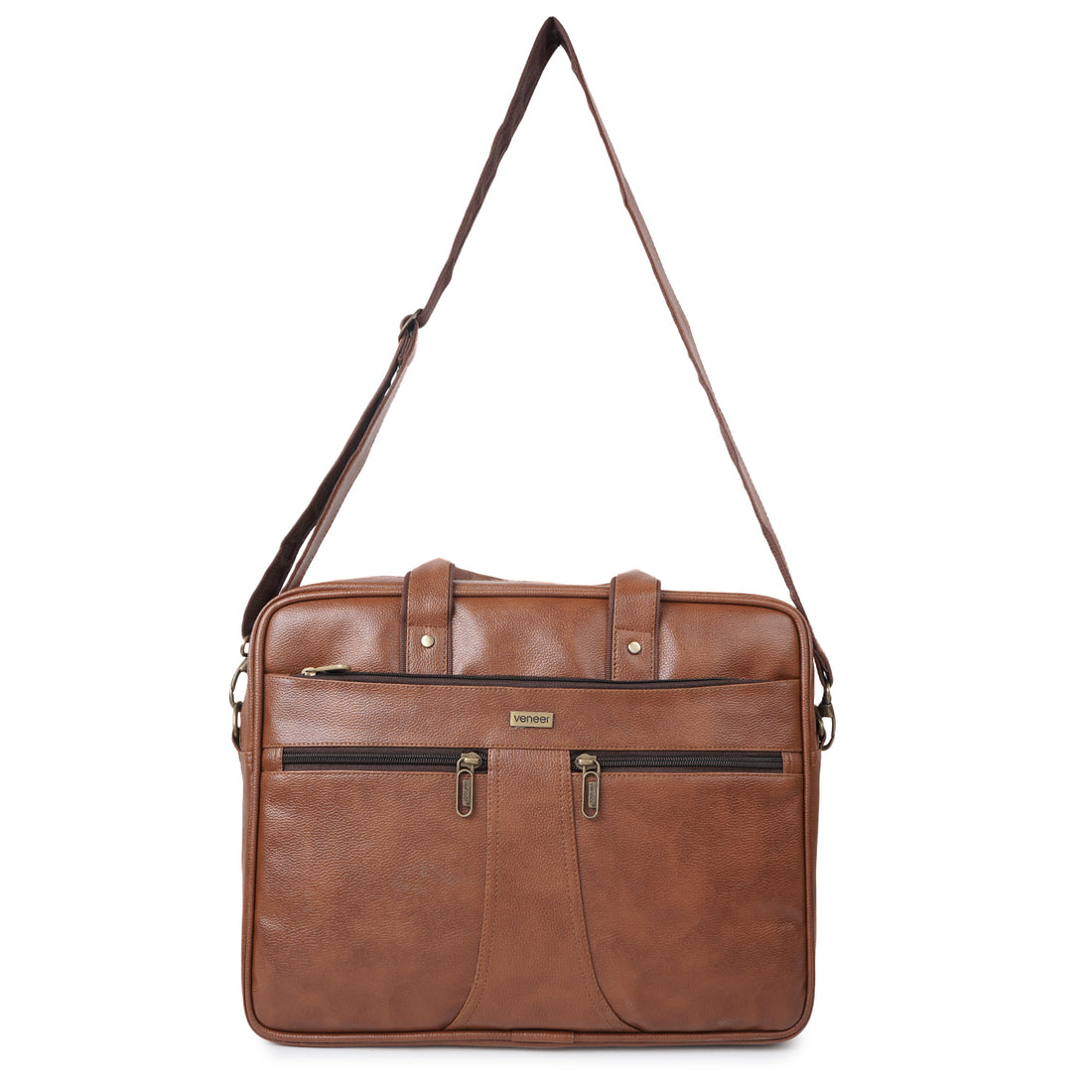 The Zenith Laptop Messenger Bag - veneer