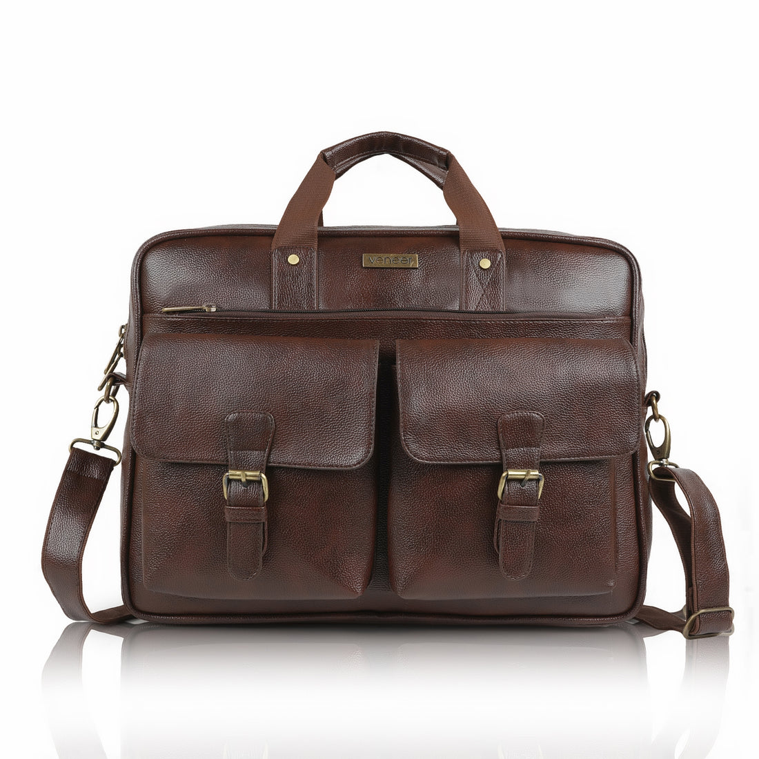 The Executive Laptop Messenger Bag Combo - Veneer 