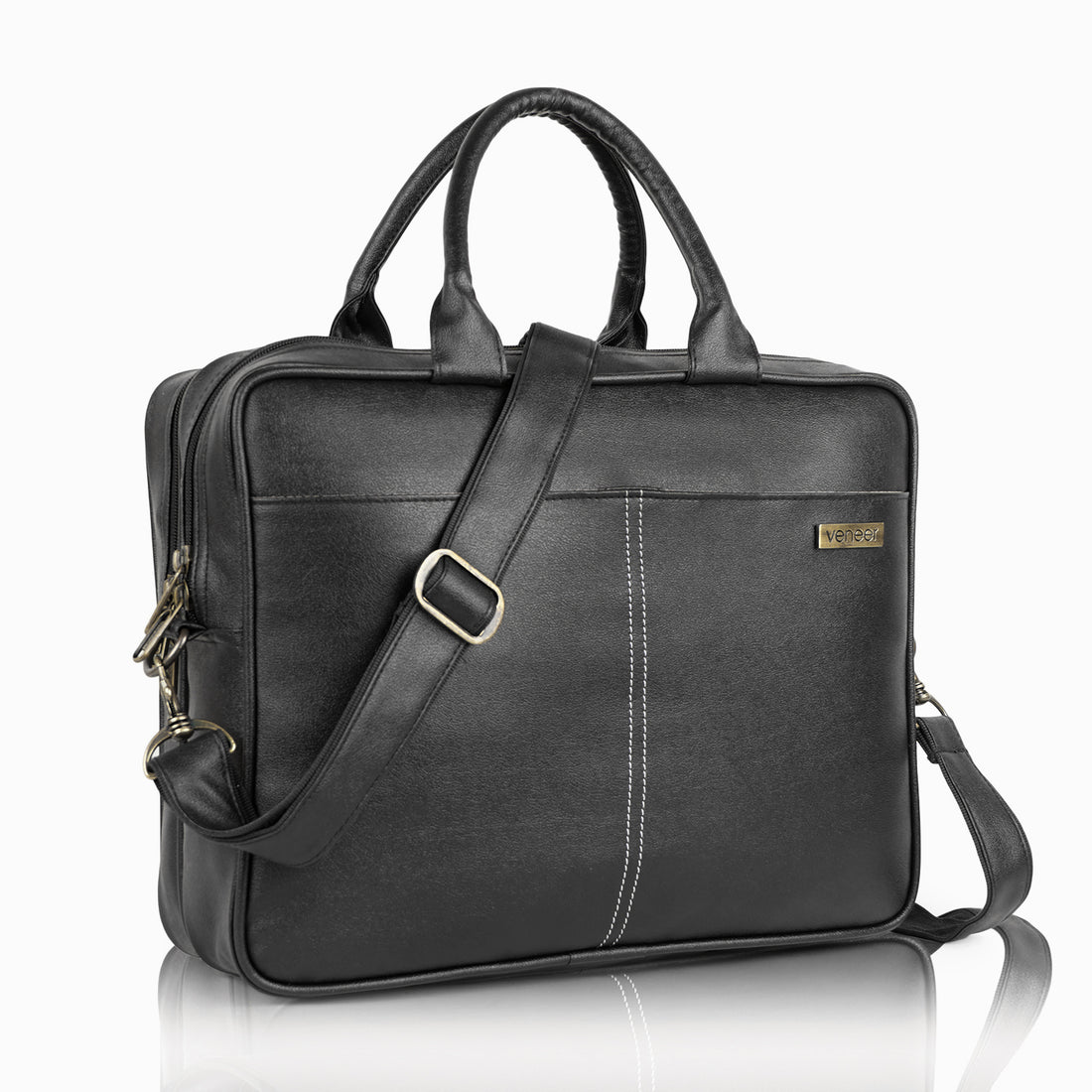 The Urban Voyager Laptop Messenger Bag - veneer