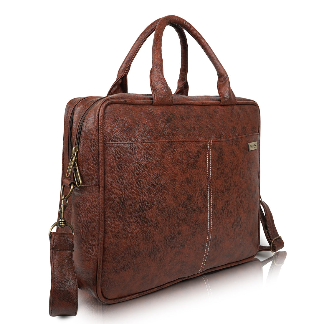 The Urban Voyager Laptop Messenger Bag - veneer