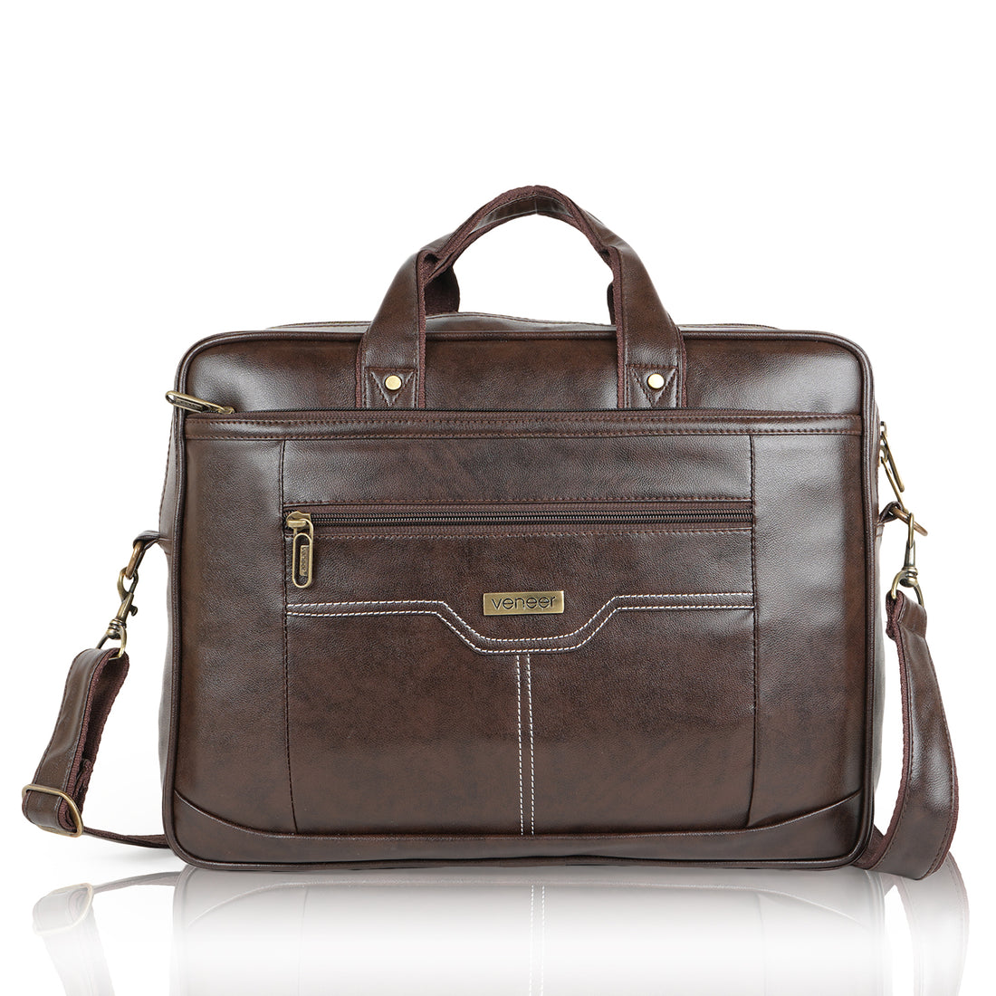 The Vector Laptop Messenger Bag - veneer