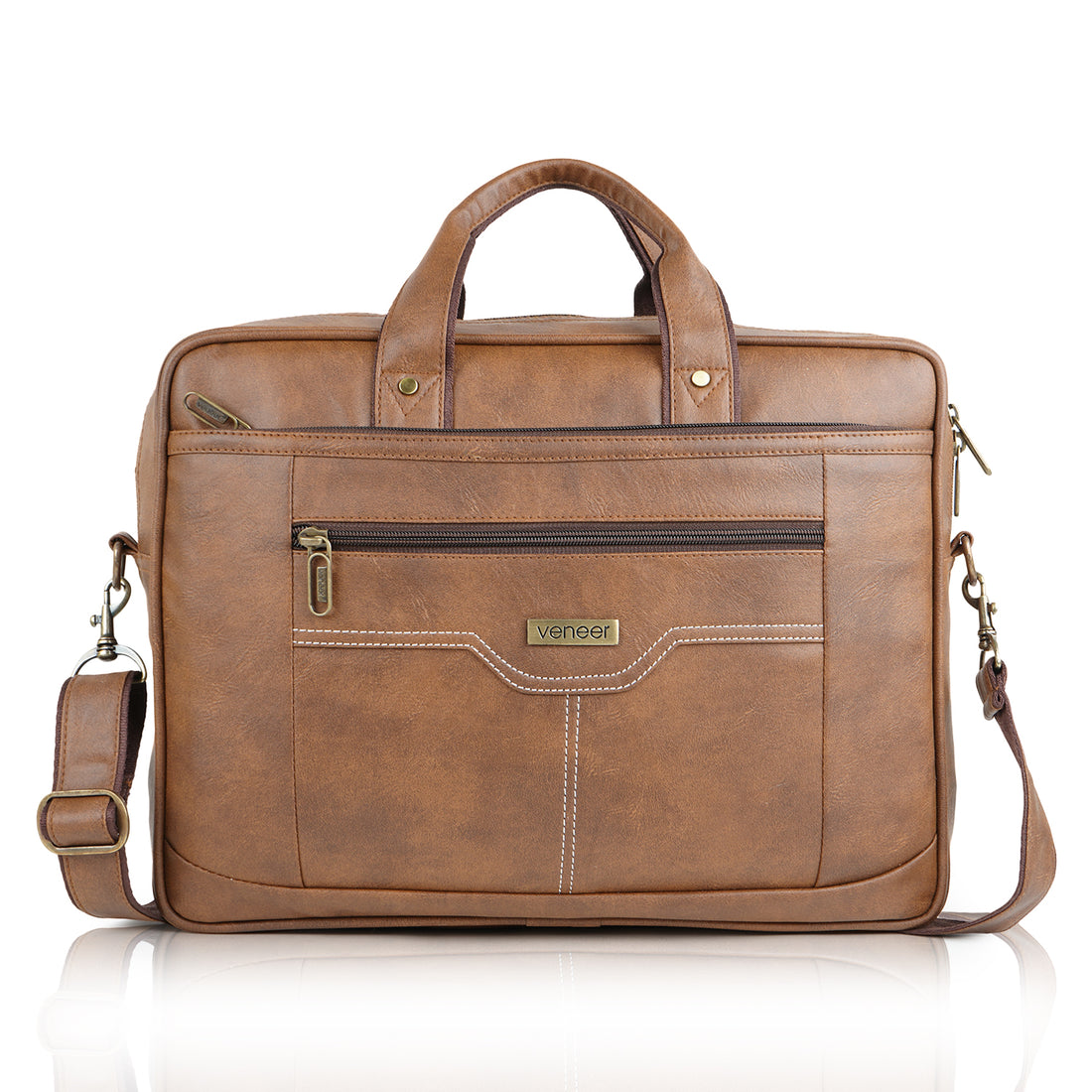 The Vector Laptop Messenger Bag - veneer