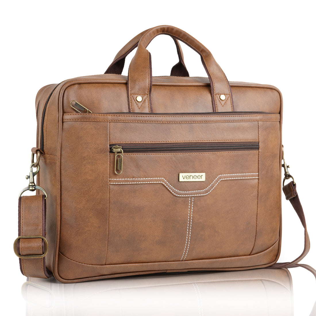 The Vector Laptop Messenger Bag - veneer