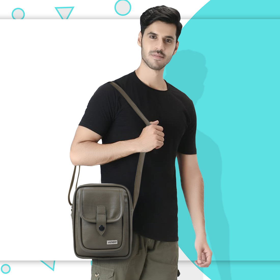 The Urban Rover Crossbody Sling Bag - veneer