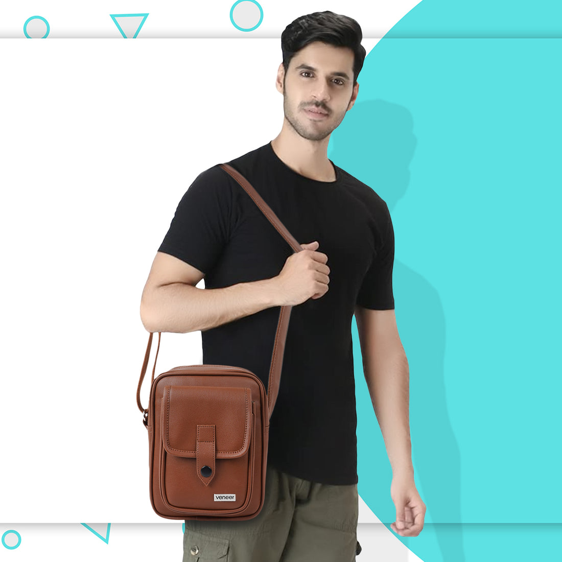 The Urban Rover Crossbody Sling Bag - veneer